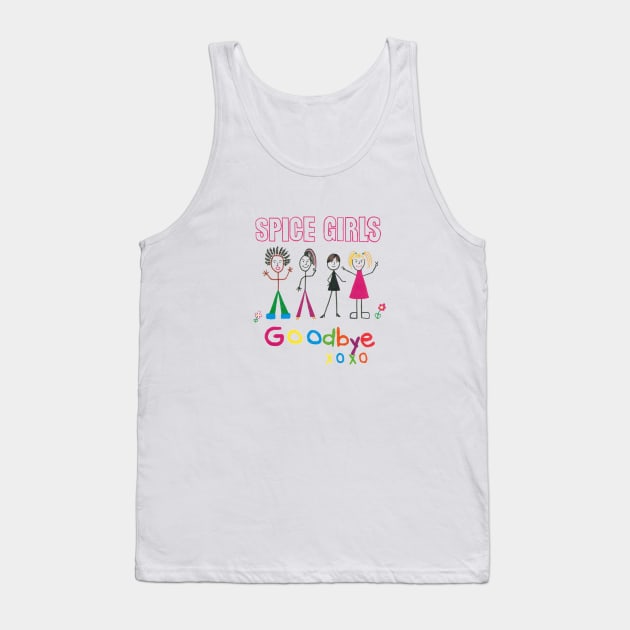 Spice Girls Merch Tank Top by narendi